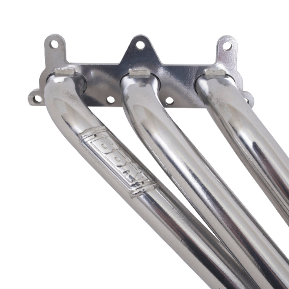 Fits 10-11 Camaro V6 1-5/8 Long Tube Headers w/Catalytic Converters-Silver-40410 - Car Part People