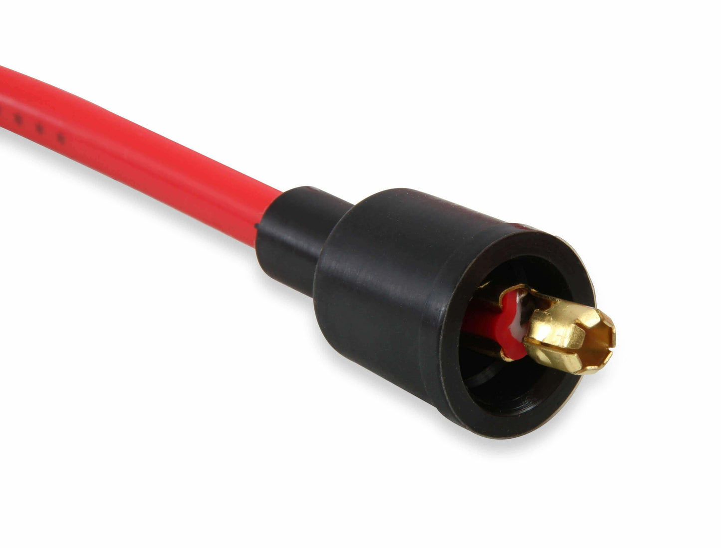Spark Plug Wire-8mm-Super Stock Graphite Core-RedWire w/ Red 90DegBoots-4041R