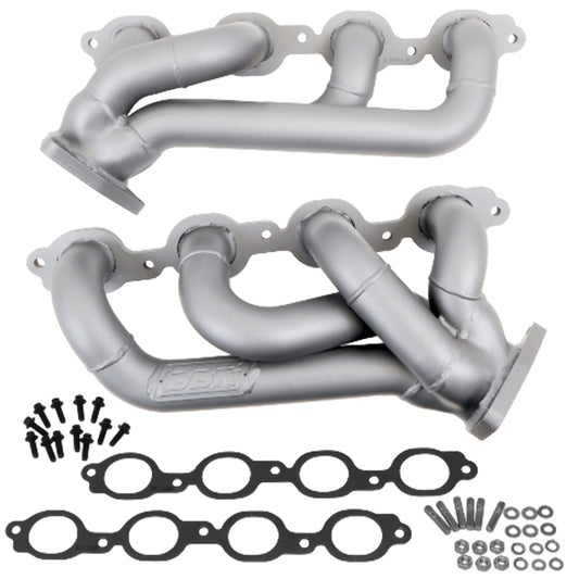 Fits 2014-2018 Chevrolet GM Truck 5.3L 6.2L 1-3/4 Shorty Exhaust Headers-4047 - Car Part People
