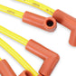 Spark Plug Wire Set - 8mm - Yellow with HEI Stock Style Boots - 4048