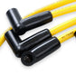 Spark Plug Wire Set - 8mm - Yellow with HEI Stock Style Boots - 4048
