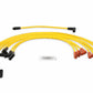 Spark Plug Wire Set - 8mm - Yellow with HEI Stock Style Boots - 4048