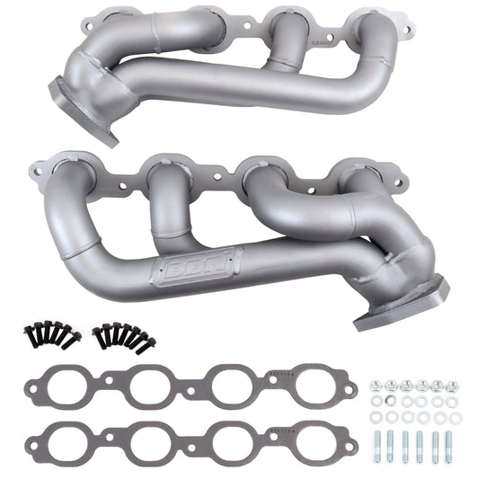 Fits 2019-2024 Chevrolet GM Truck 5.3L 6.2L 1-3/4 Shorty Exhaust Headers-4048 - Car Part People