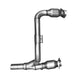 Fits 07-11 Wrangler 3.8L 1-5/8 Long Tube Exhaust Header Y Pipe w/Catalytic-40500 - Car Part People