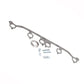 Fits 1991-1999 Jeep 4.0L 1-1/2 Shorty Exhaust Header-Silver-40520 - Car Part People