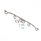 Fits 1991-1999 Jeep 4.0L 1-1/2 Shorty Exhaust Header-Silver-40520 - Car Part People