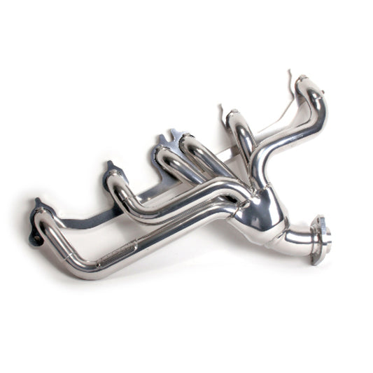 Fits 1991-1999 Jeep 4.0L 1-1/2 Shorty Exhaust Header-Silver-40520 - Car Part People