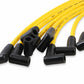 Spark Plug Wire Set - Super Stock Graphite Core 8mm - GM V8 1975-90 -Yellow-4053