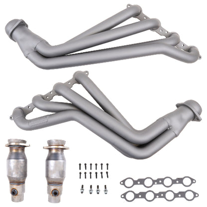 Fits 2010-2015 Camaro LS3/L99 1-7/8 Long Tube Exhaust Headers W/Cats-4054 - Car Part People
