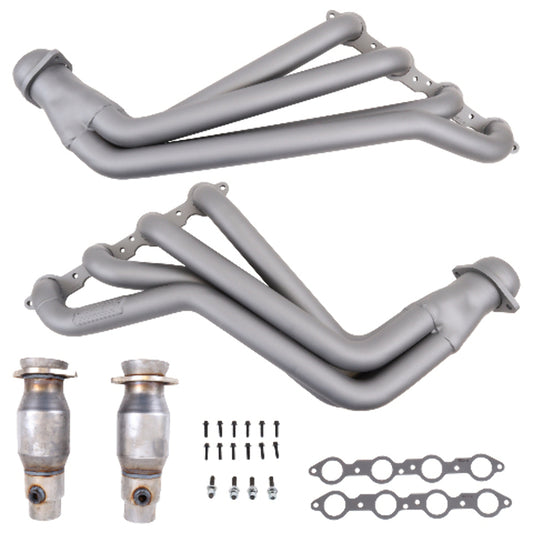Fits 2010-2015 Camaro LS3/L99 1-7/8 Long Tube Exhaust Headers W/Cats-4054 - Car Part People