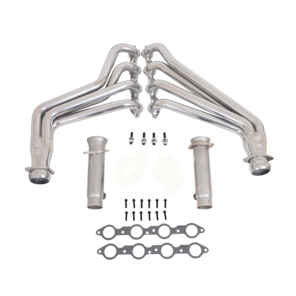 Fits 2010-2015 Camaro LS3/L99 1-7/8 Long Tube Header System W/Cats-Silver-40540 - Car Part People
