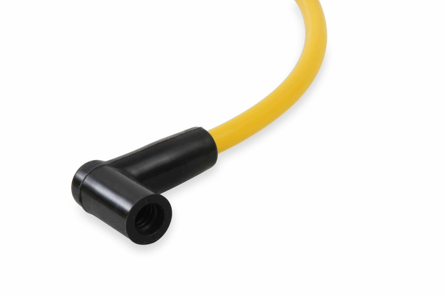 Spark Plug Wire-8mm-Custom w/ Graphite Core-Yellow w/ HEI Stock Style Boots-4056