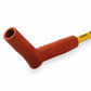 Spark Plug Wire-8mm-Custom w/ Graphite Core-Yellow w/ HEI Stock Style Boots-4056