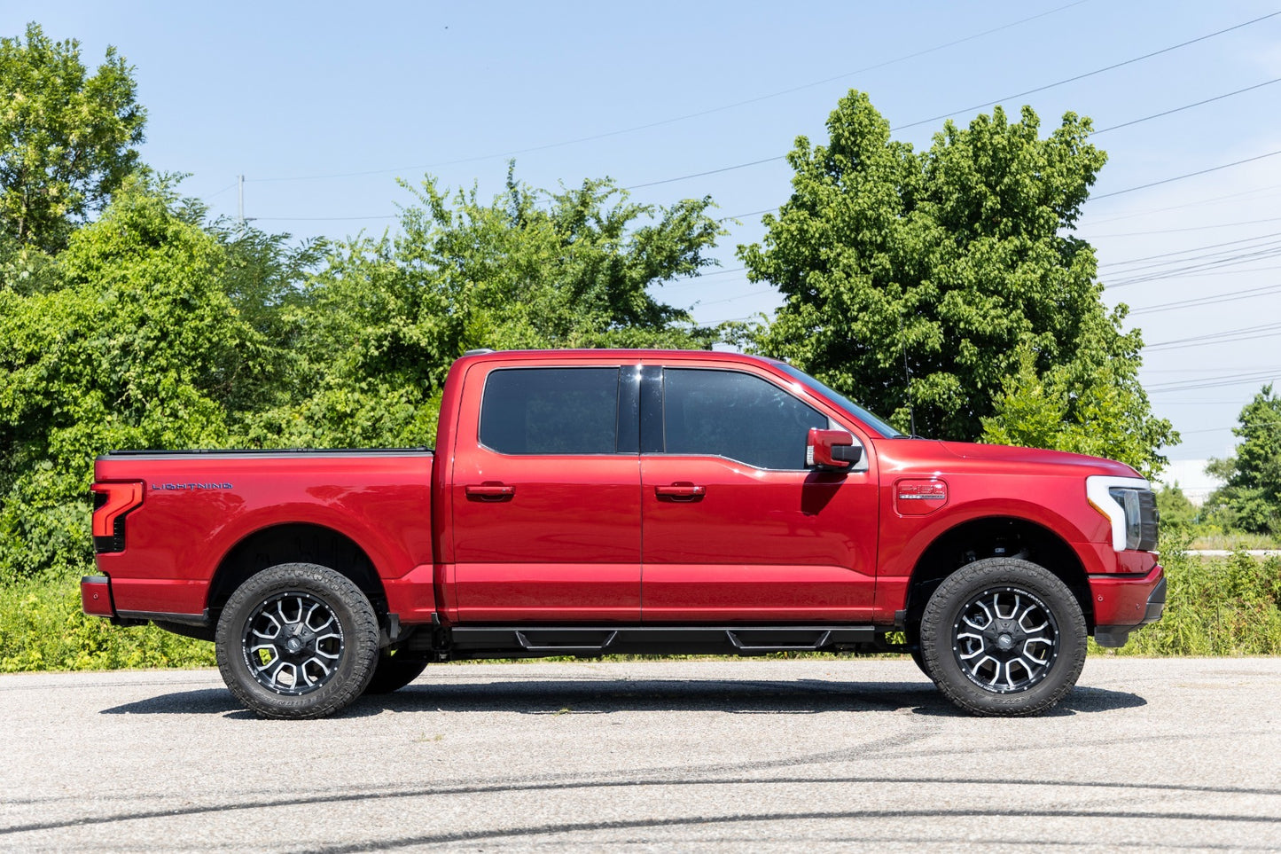 Fits Ford F-150 Lightning 4WD (2022-2024) 3 Inch Lift Kit; Forged UCA; 40900