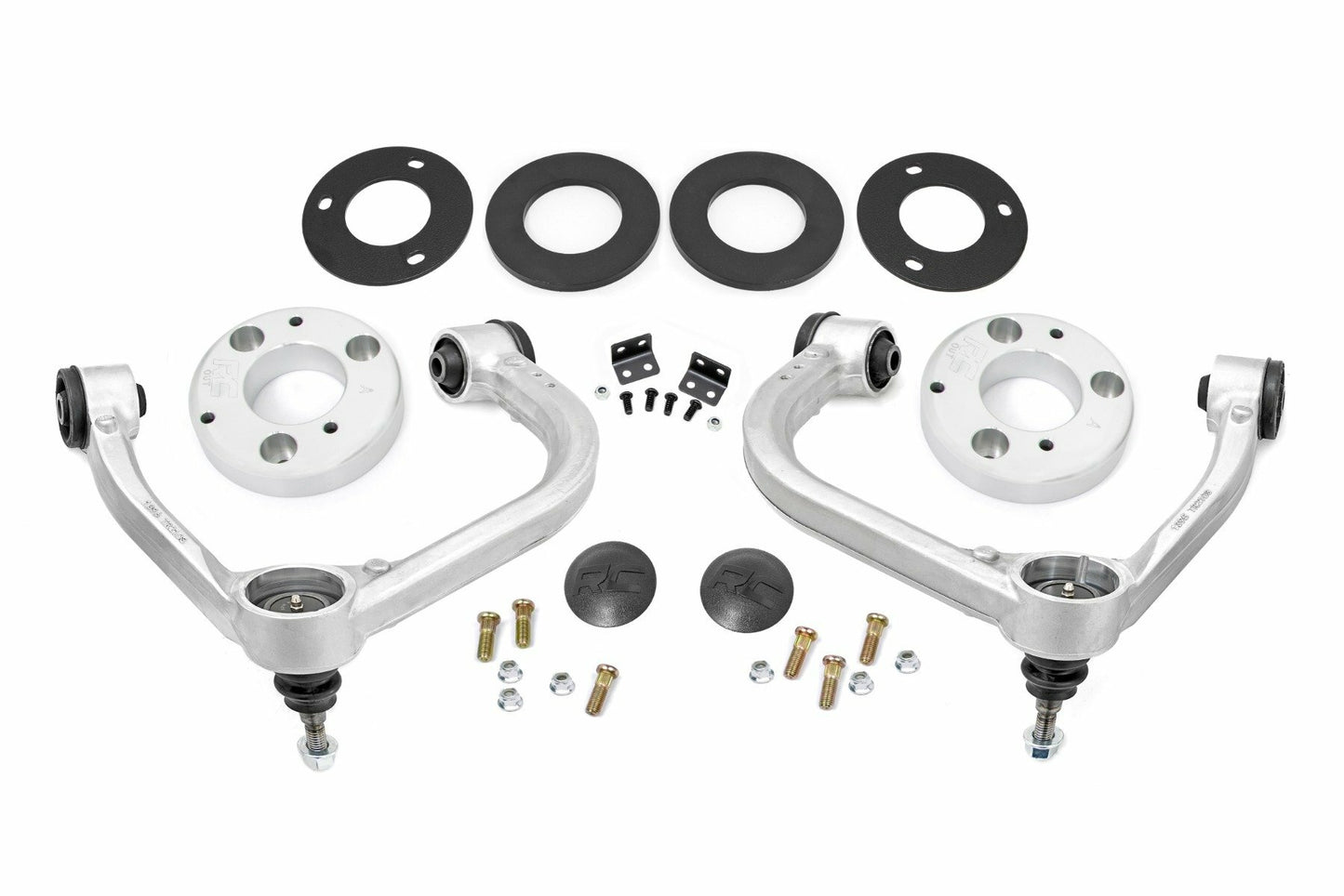 Fits Ford F-150 Lightning 4WD (2022-2024) 3 Inch Lift Kit; Forged UCA; 40900