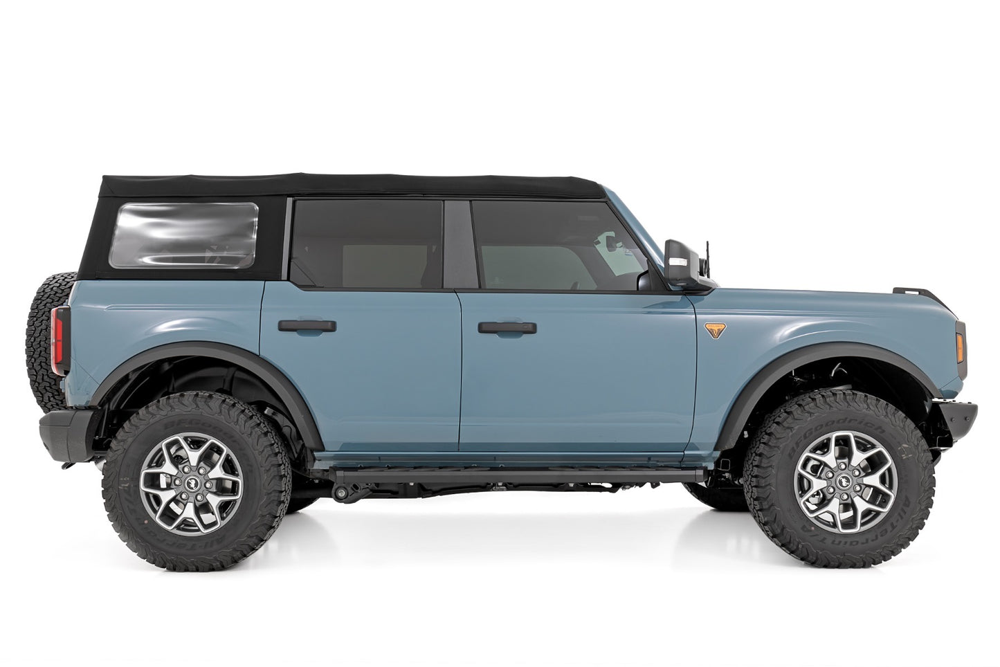 Fits Ford Bronco 4WD (2021-24) BA2 Running Boards; Side Step Bars; 4-Door; 41007