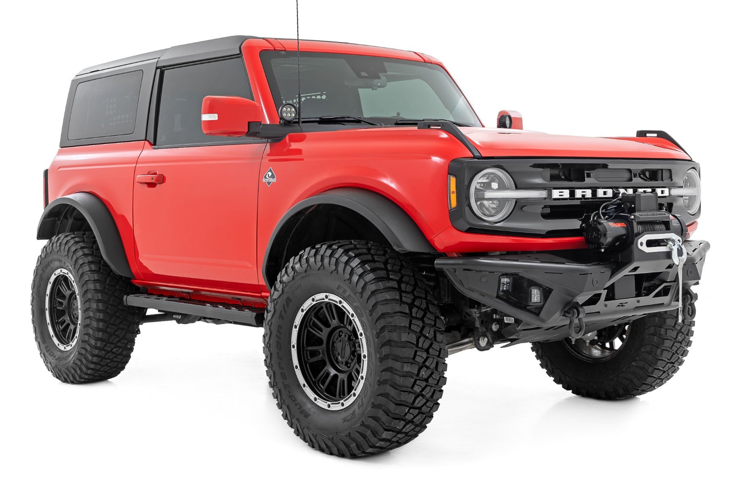 Fits Ford Bronco (21-24) BA2 Running Boards; Side Step Bars; 2-Door; 41008