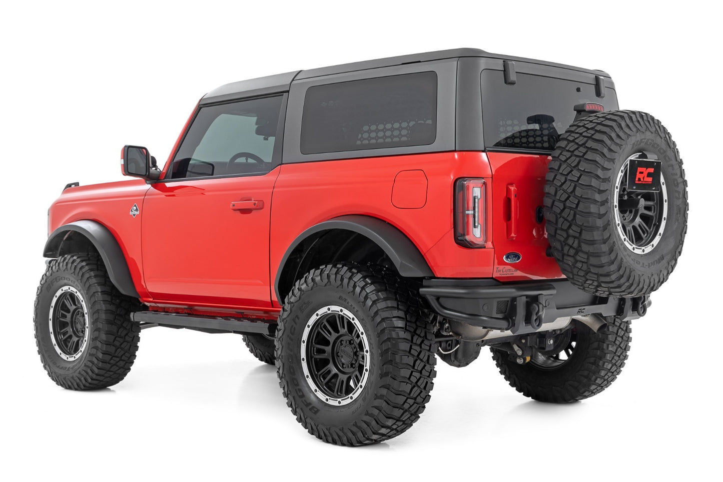 Fits Ford Bronco (21-24) BA2 Running Boards; Side Step Bars; 2-Door; 41008
