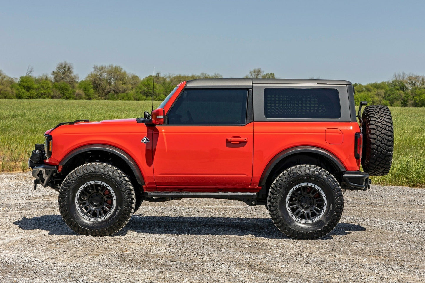 Fits Ford Bronco (21-24) BA2 Running Boards; Side Step Bars; 2-Door; 41008