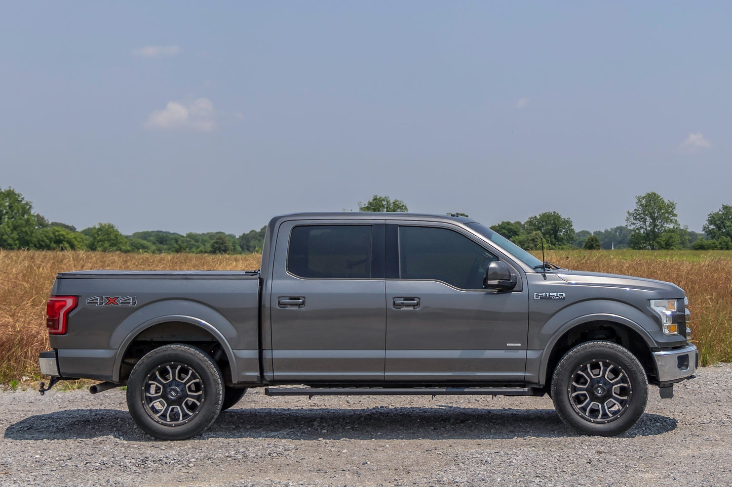 Fits Ford F-150 2WD/4WD (2015-2024) BA2 Running Board; Side Step Bars; 41010