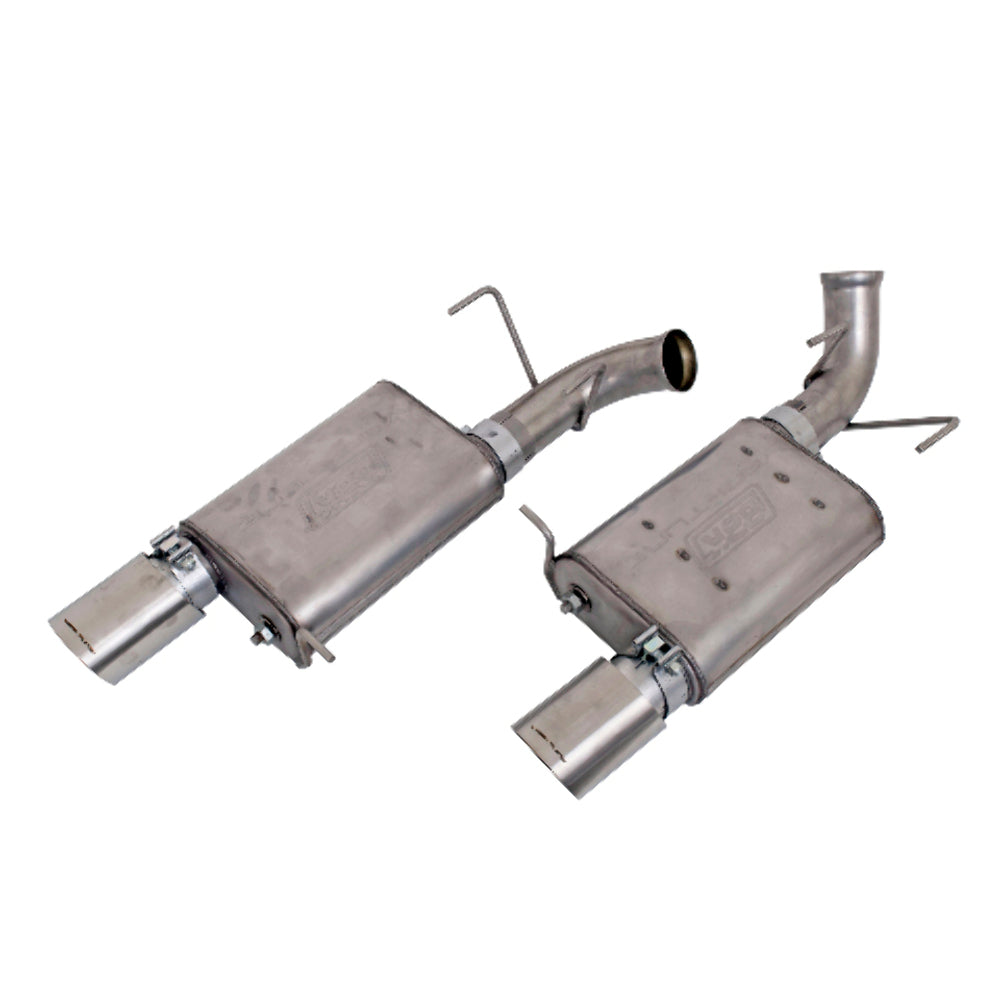 Fits 2011-2014 Mustang GT 5.0 Varitune Axle Back Exhaust Kit (Stainless)-41015 - Car Part People