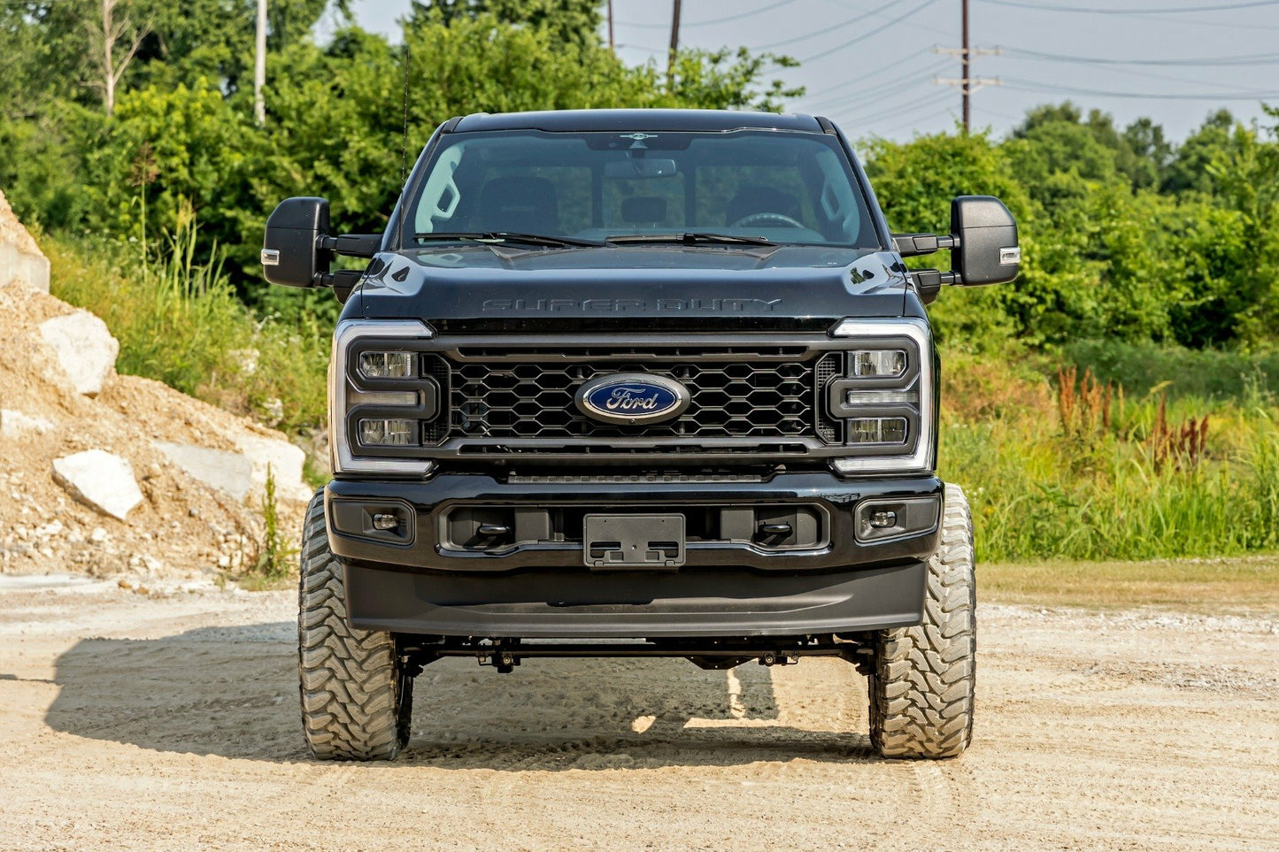 Fits Ford F-250/F-350 SD 4WD (2023-2024) 6" Lift Kit; Radius Arm; 41230