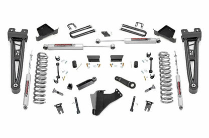 Fits Ford F-250/F-350 SD 4WD (2023-2024) 6" Lift Kit; Radius Arm; 41230