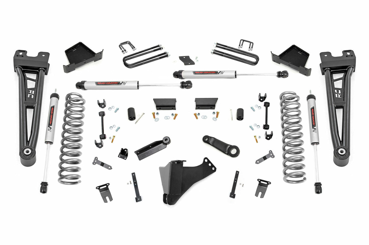 Fits Ford F-250/F-350 SD 4WD (23-24) 6" Lift Kit; Radius Arm; M1; 41270