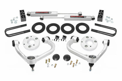Fits Ford F-150 4WD (2021-2024) 3 Inch Lift Kit; Forged UCA; 41430
