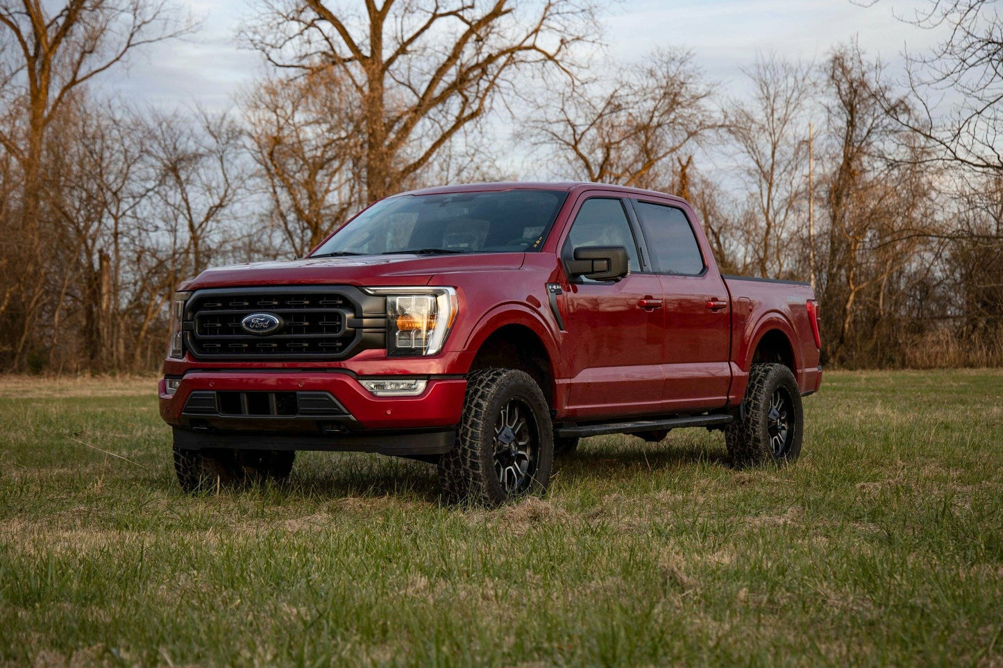 Fits Ford F-150 4WD (2021-2024) 3 Inch Lift Kit; Forged UCA; M1/M1; 41440