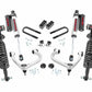 Fits Ford F-150 4WD (2021-2024) 3 Inch Lift Kit; Fabbed UCA; Vertex; 41450