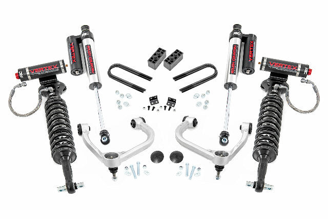 Fits Ford F-150 4WD (2021-2024) 3 Inch Lift Kit; Fabbed UCA; Vertex; 41450