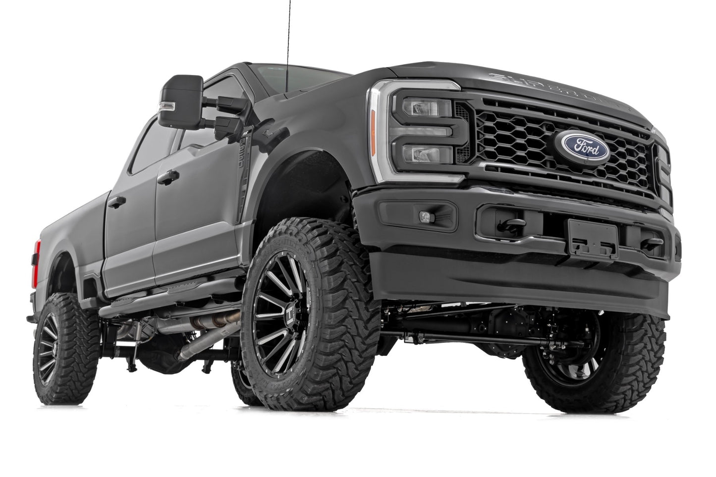Fits Ford F-250/F-350 SD 4WD (2023-2024) 6" Lift Kit; Gas; No OVLD; 41930