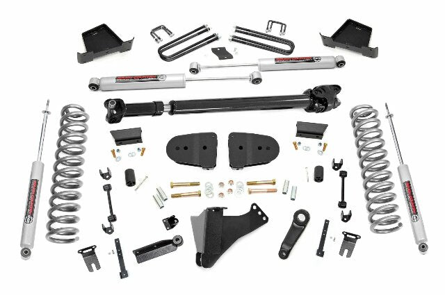 Fits Ford F-250/F-350 SD 4WD (2023-2024) 6" Lift Kit; Gas; No OVLD; 41930
