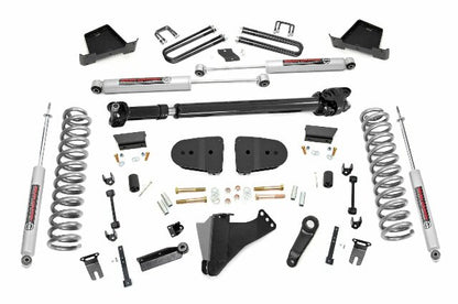 Fits Ford F-250/F-350 SD 4WD (2023-2024) 6" Lift Kit; Gas; No OVLD; 41930