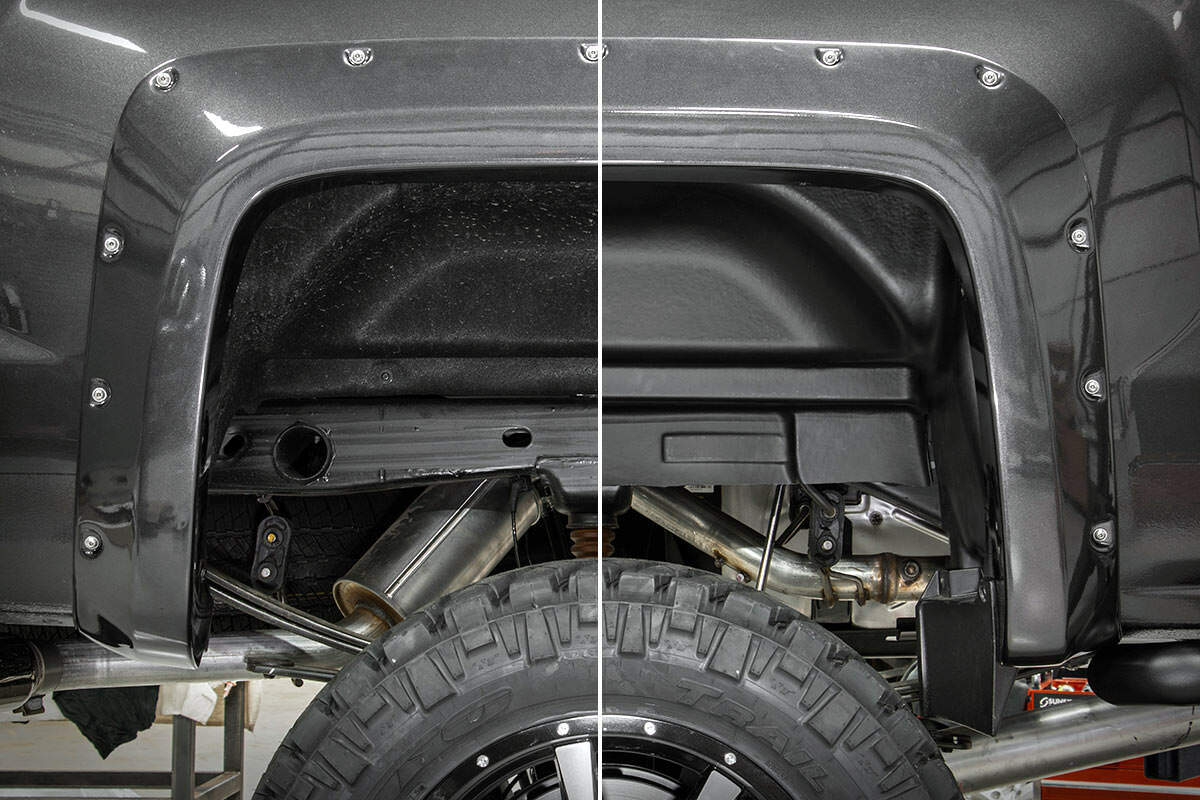 Fits Chevy Silverado 1500 (2014-2018 & Classic) Rear Wheel Well Liners 4214