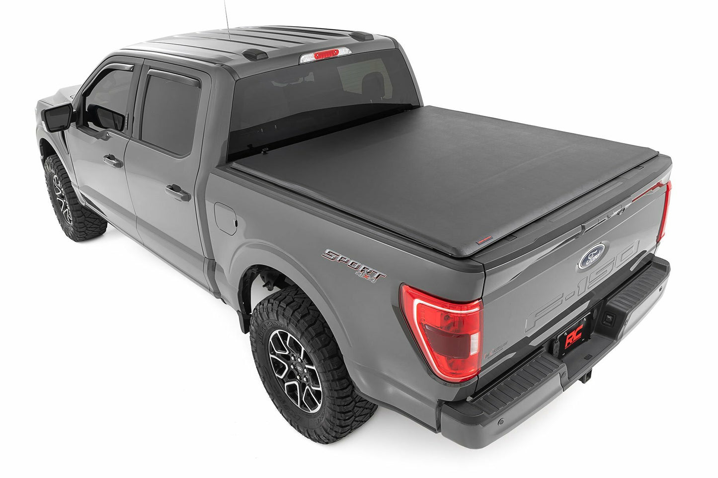 Fits Ford F-150/Raptor(15-24) Soft Roll Up Bed Cover 5'7" Bed 42220550