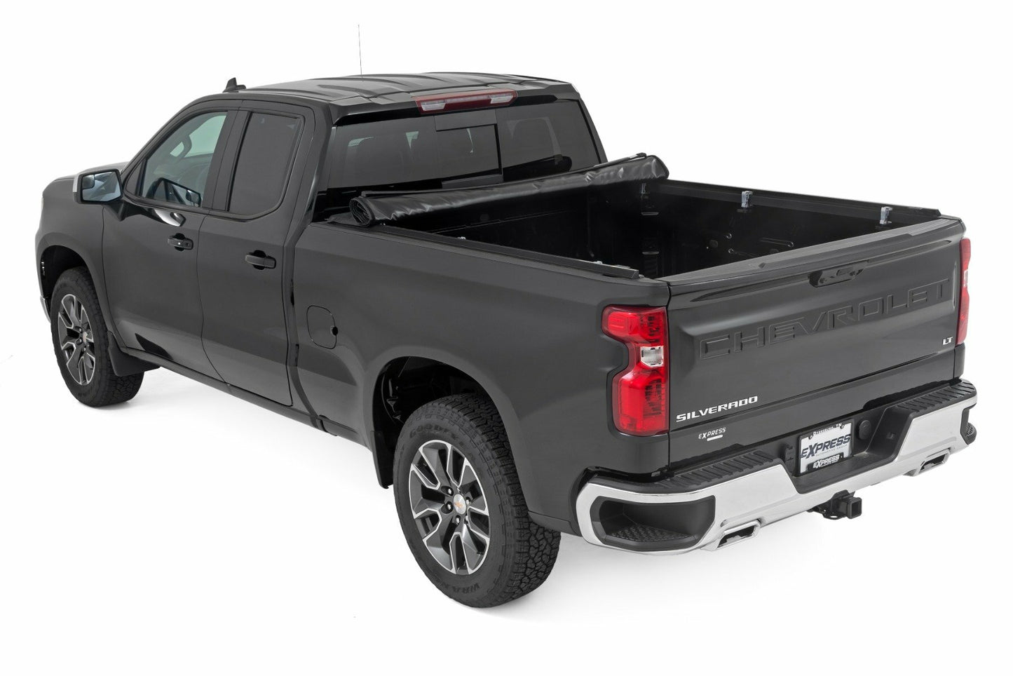 Fits Chevy/GMC 1500 (19-24) Soft Roll Up Bed Cover; 6'7" Bed; 42308650