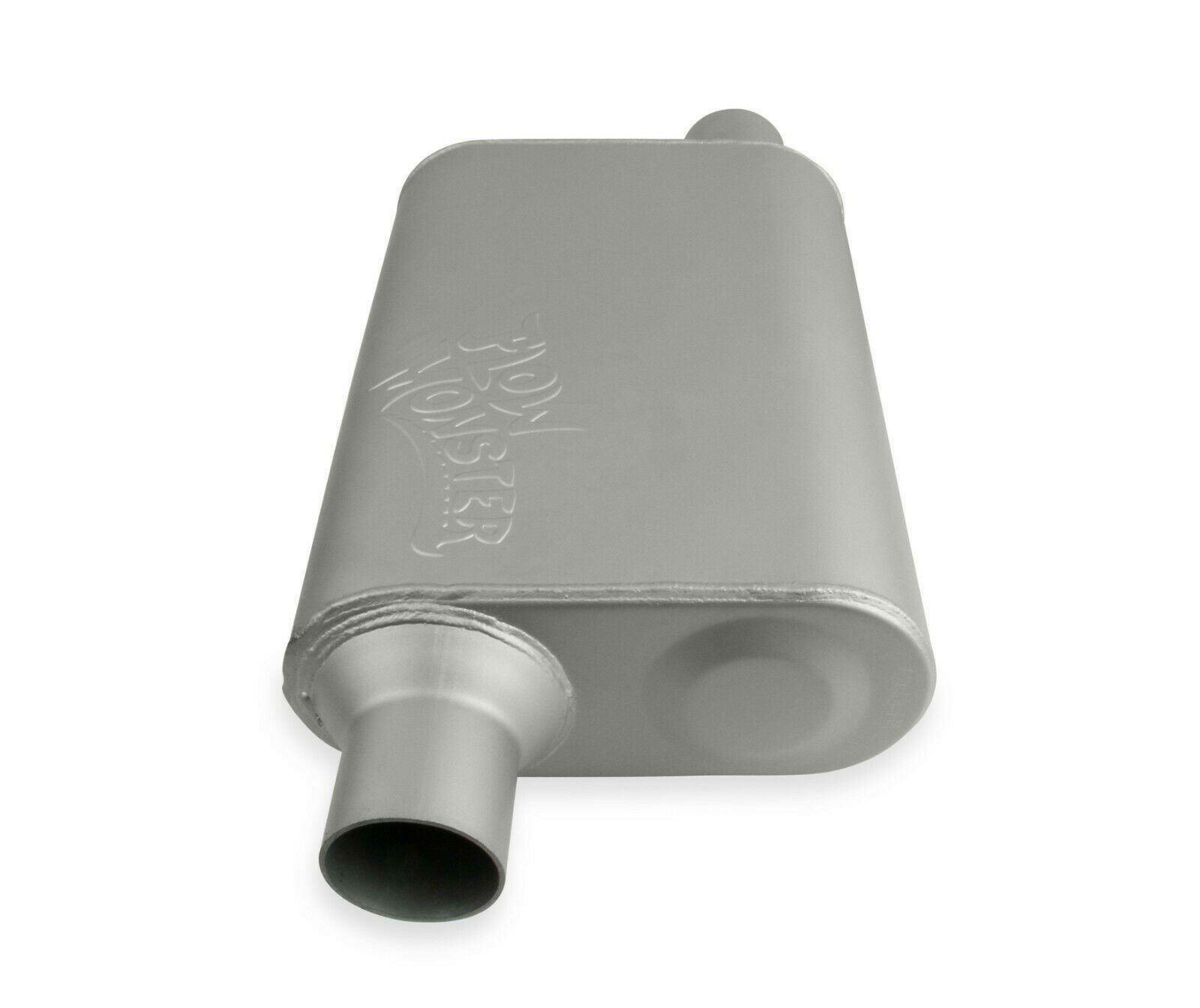 Flowmonster 2-Chamber Muffler 42443-FM 2.25 Offset Inlet/2.25 Offset Outlet - Performance Mufflers Car Part People