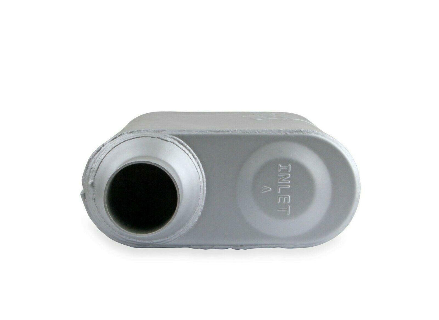 Flowmonster 2-Chamber Muffler 42443-FM 2.25 Offset Inlet/2.25 Offset Outlet - Performance Mufflers Car Part People