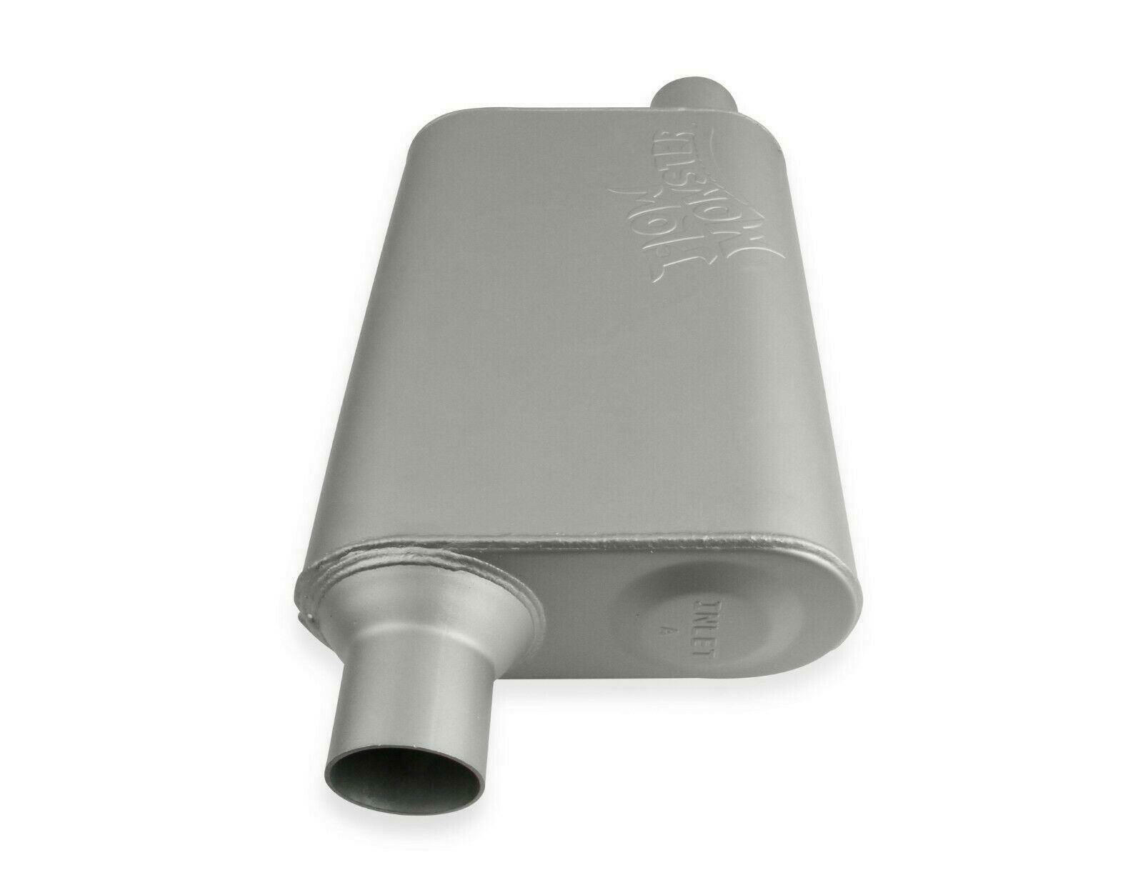 Flowmonster 2-Chamber Muffler 42443-FM 2.25 Offset Inlet/2.25 Offset Outlet - Performance Mufflers Car Part People