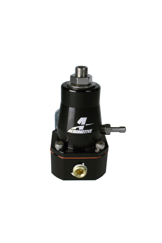 Fuel Pressure Regulator Adjustable Fuel Pressure Universal Fit Aeromotive 13136-BGPL