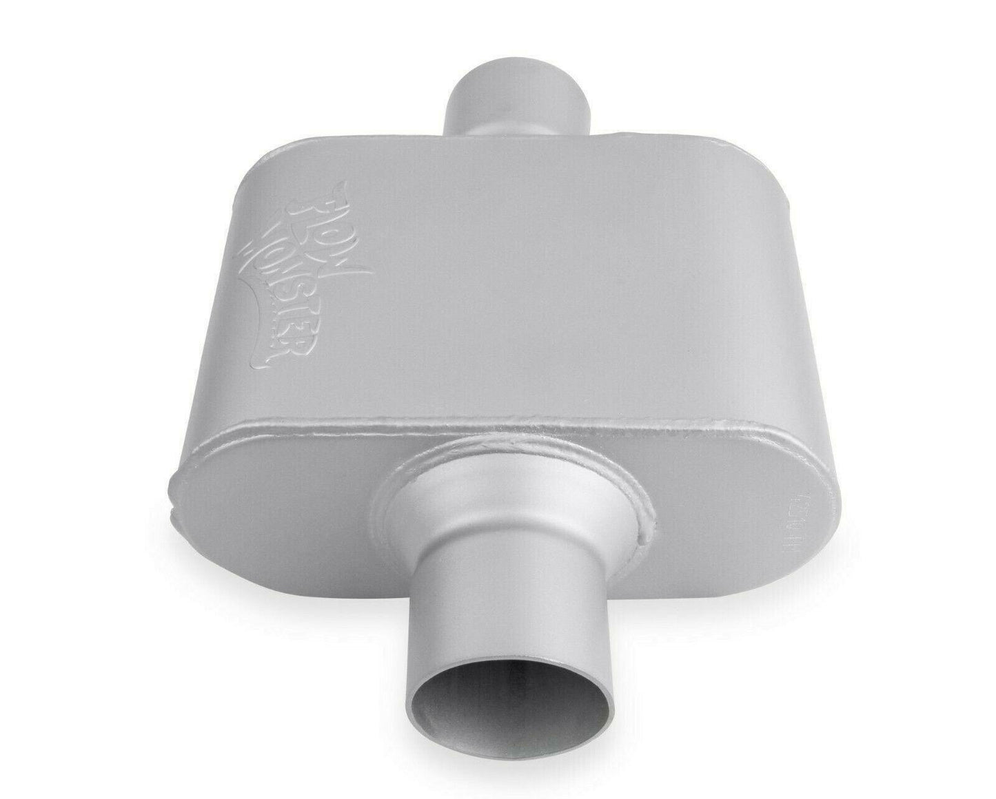 FlowMonster 42510-FM 1-Chamber Muffler Center In/Center Out: 2.500 in - Performance Mufflers Car Part People
