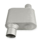 Flowmonster 1-Chamber Muffler 42513-FM 2.50 Offset Inlet / 2.50 Offset Outlet - Performance Mufflers Car Part People