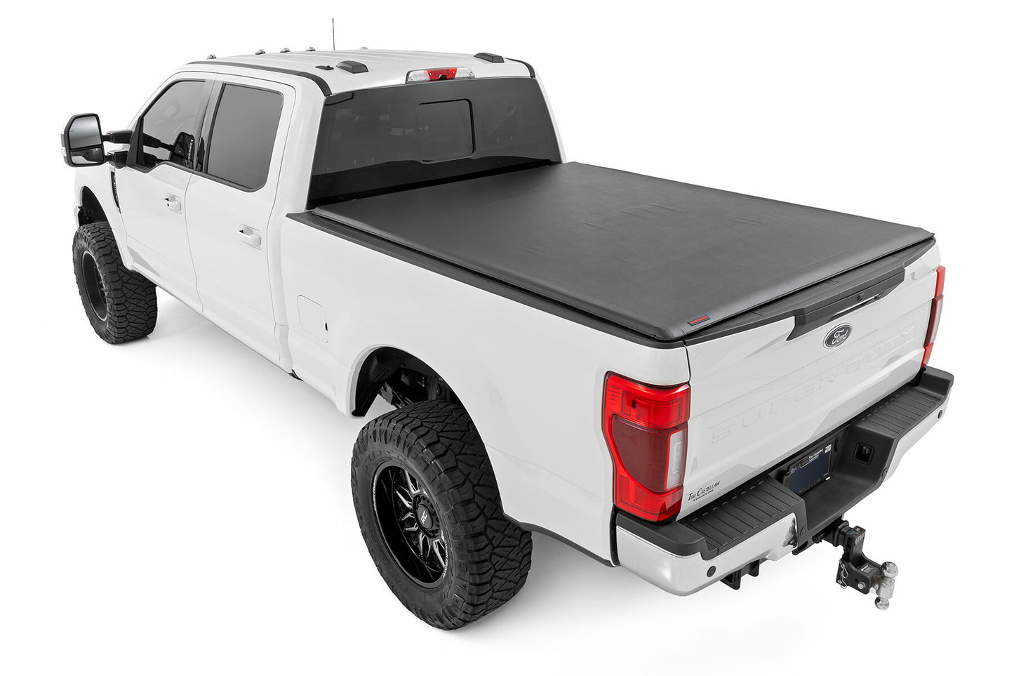 Fits Ford F-250/F-350 SD (17-24) Soft Roll Up Bed Cover; 6'10" Bed; 42517650