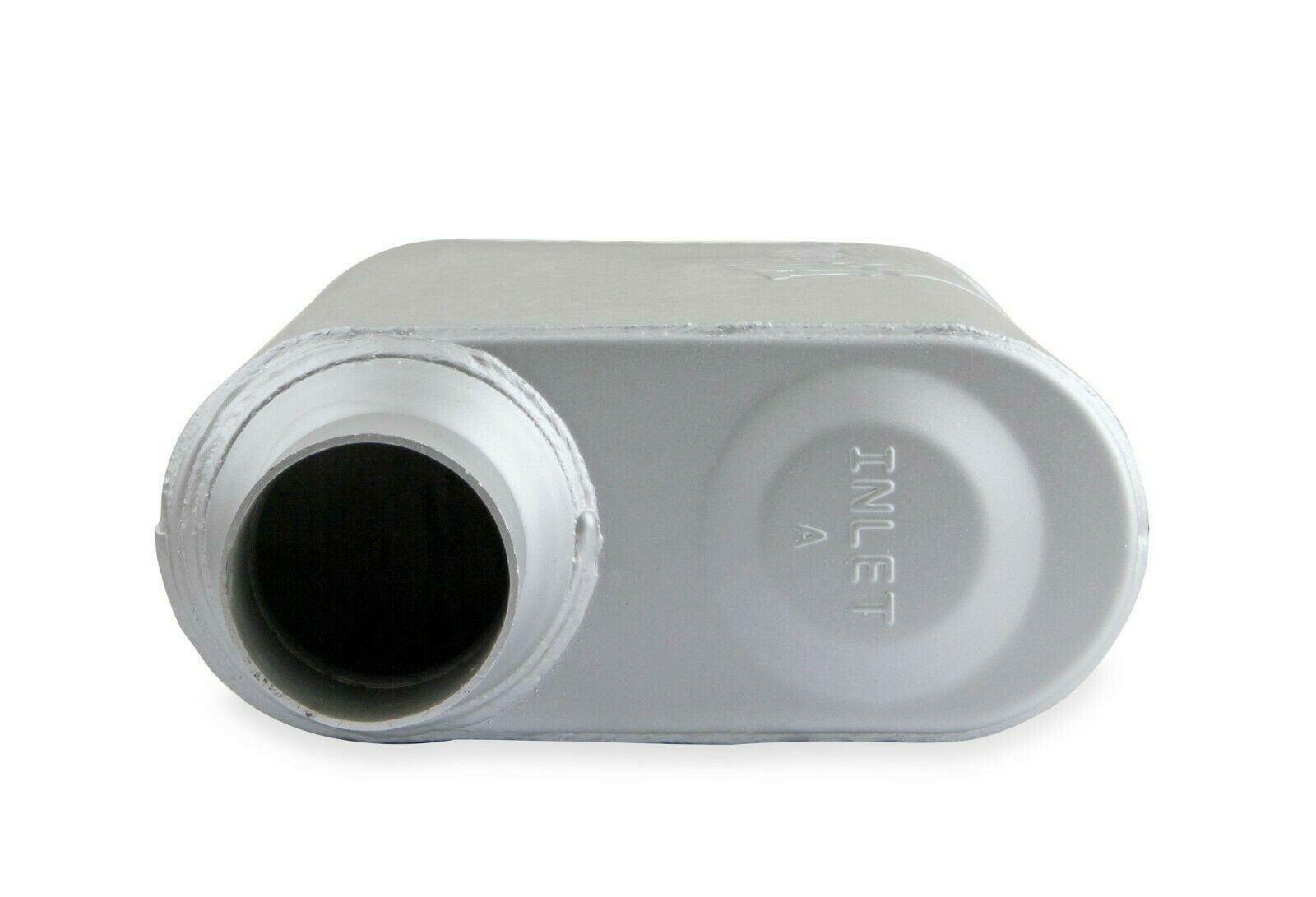 Flowmonster 2-Chamber Muffler 42541-FM 2 Chamber; 2.50 in. Offset Inlet/2.50 in. - Performance Mufflers Car Part People