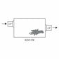 Flowmonster 2-Chamber Muffler 42541-FM 2 Chamber; 2.50 in. Offset Inlet/2.50 in. - Performance Mufflers Car Part People