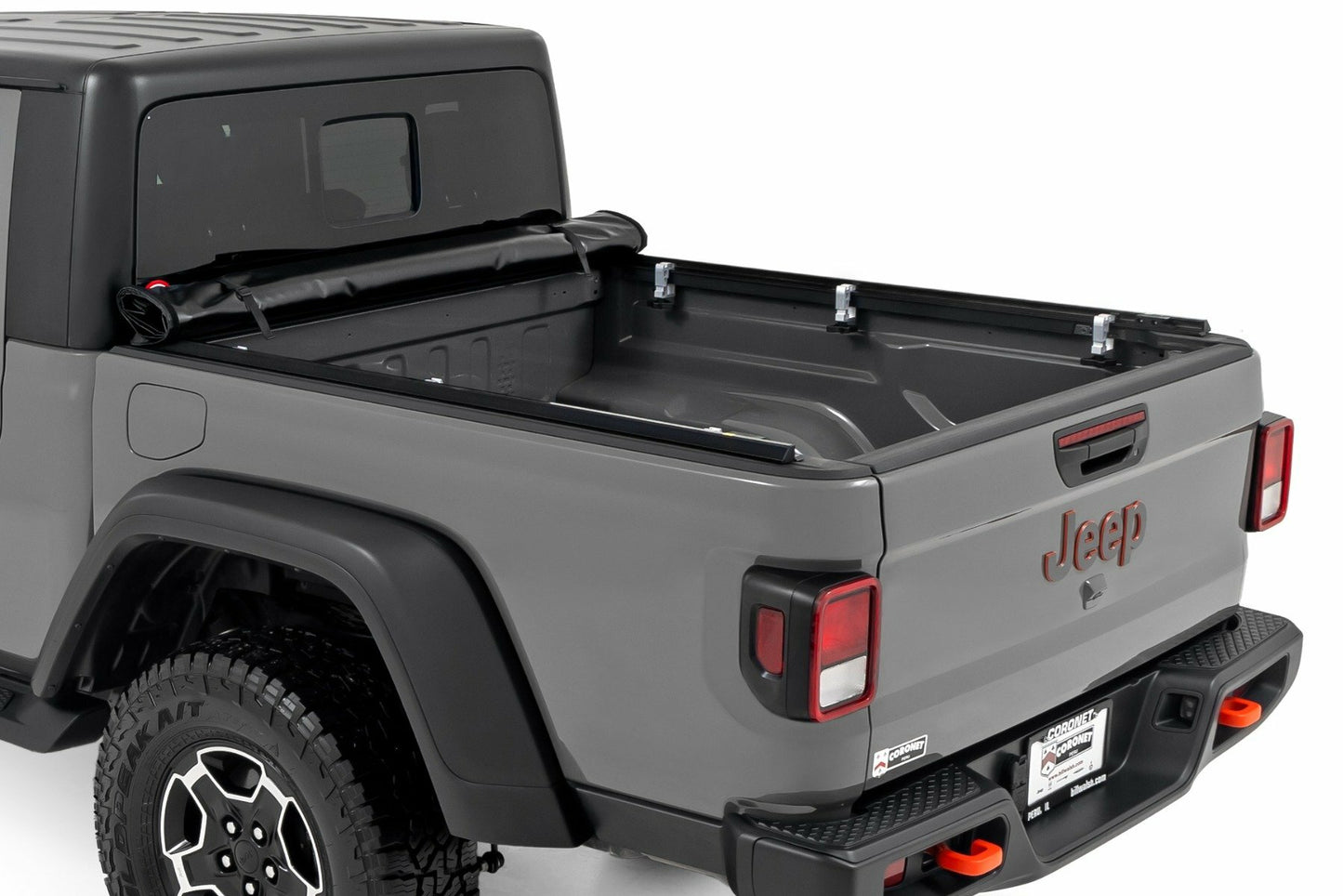 Fits Jeep Gladiator JT 4WD (2020-2024) Soft Roll Up Bed Cover; 5 Bed; 42620500