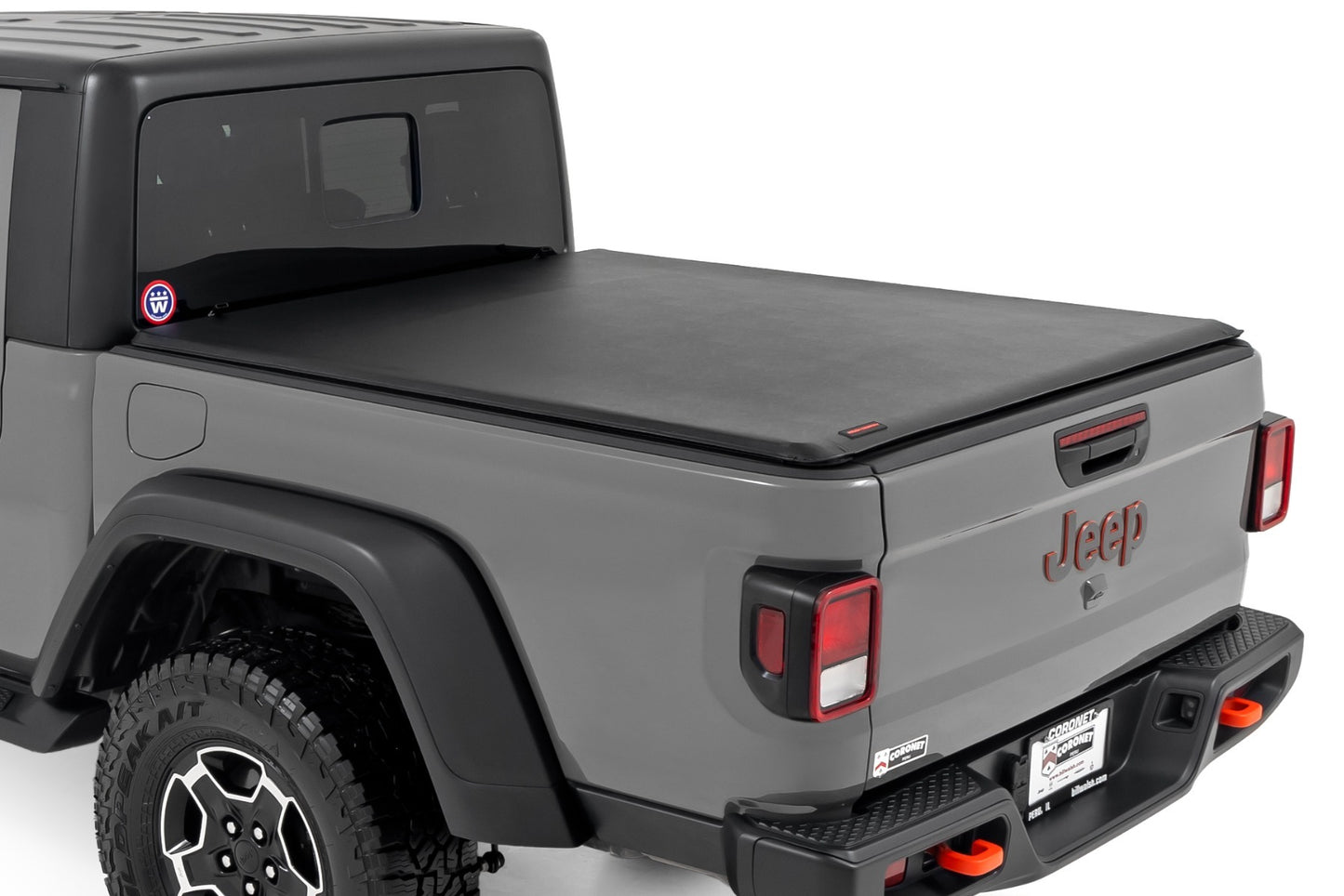 Fits Jeep Gladiator JT 4WD (2020-2024) Soft Roll Up Bed Cover; 5 Bed; 42620500