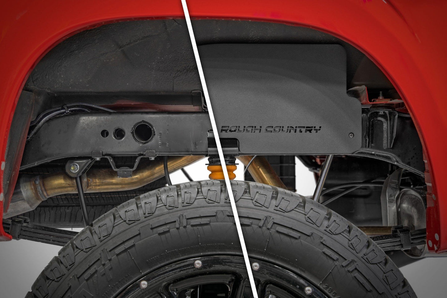 Fits Nissan Frontier 2WD/4WD (2022-2024) Rear Fender Liner; 4301